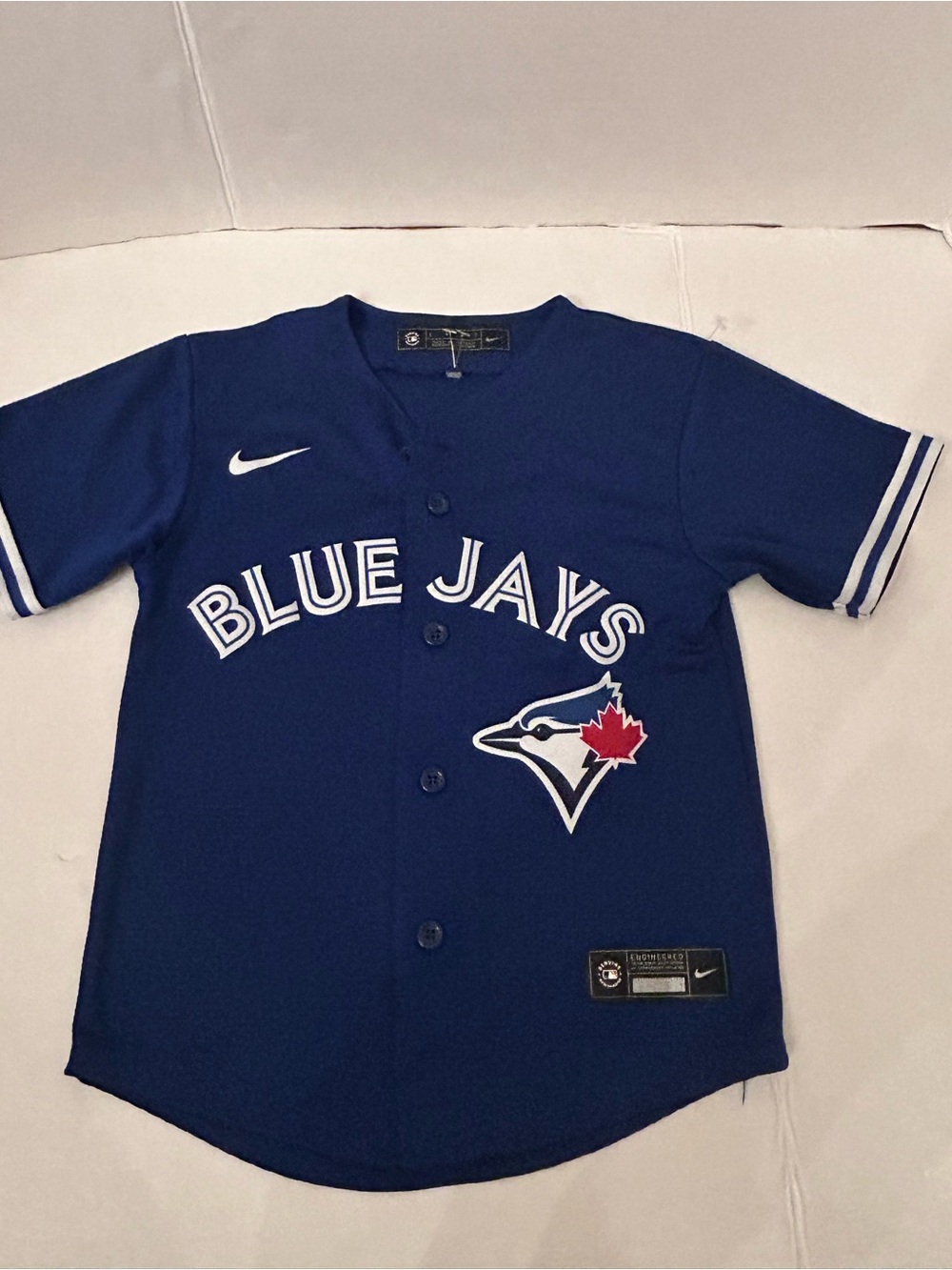 Nike Blue Jays Navy Youth Baseball Jersey